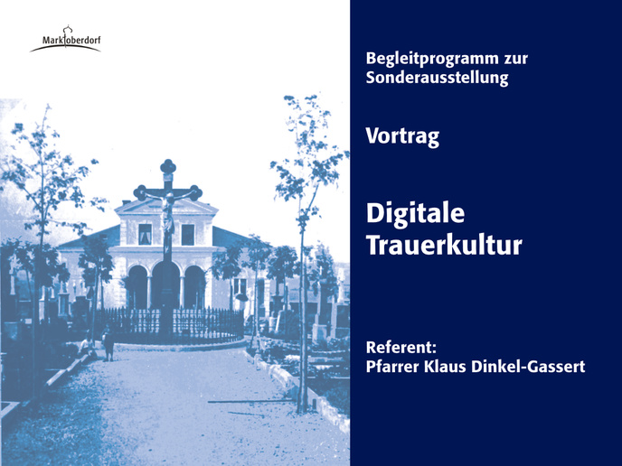 Vortrag Digitale Trauerkultur Klaus Dinkel-Gassert | © Stadtmuseum Marktoberdorf. 